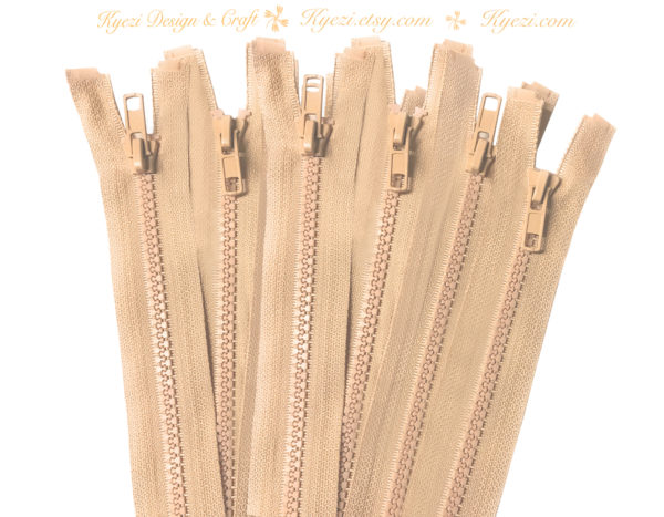 Chunky Zipper – Natural