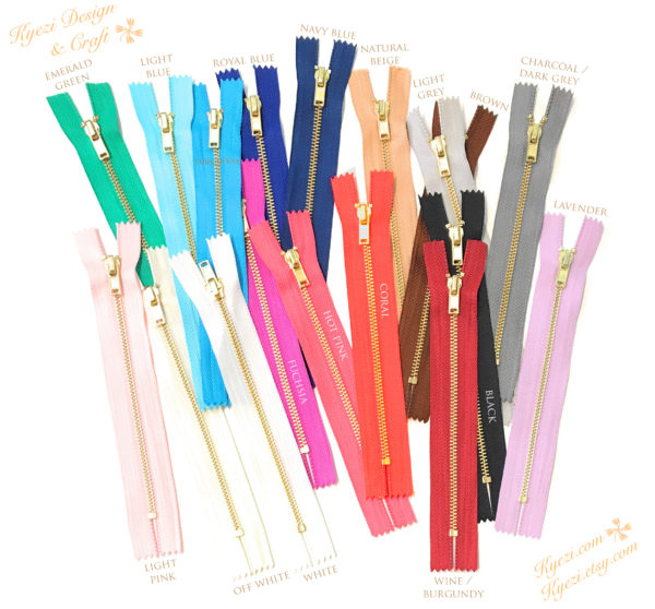 0_Multi Metal Zippers – Labelled